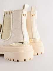 Baker by Ted Baker Girls Chelsea Boots With Bow - Image 4 of 7