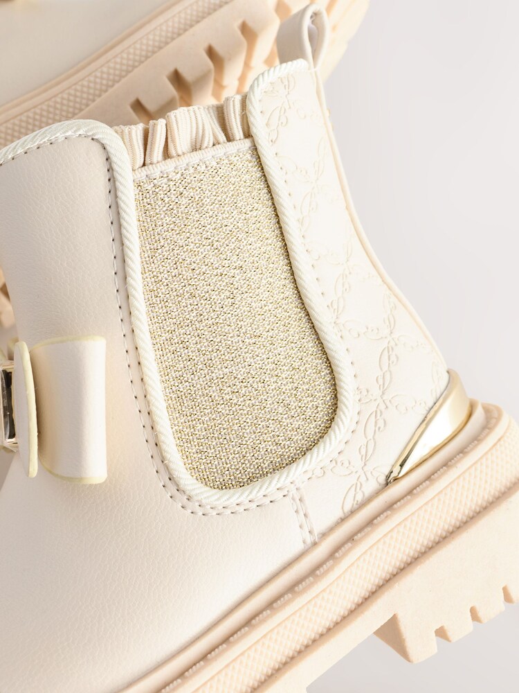 Baker by Ted Baker Girls Chelsea Boots With Bow - Image 7 of 7