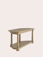 Laura Ashley Oak Wellington Corner TV Unit - Image 5 of 5