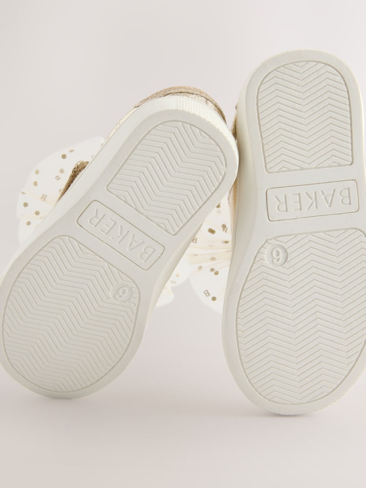 Baker by Ted Baker Girls Organza Bow Trainers - Image 5 of 5