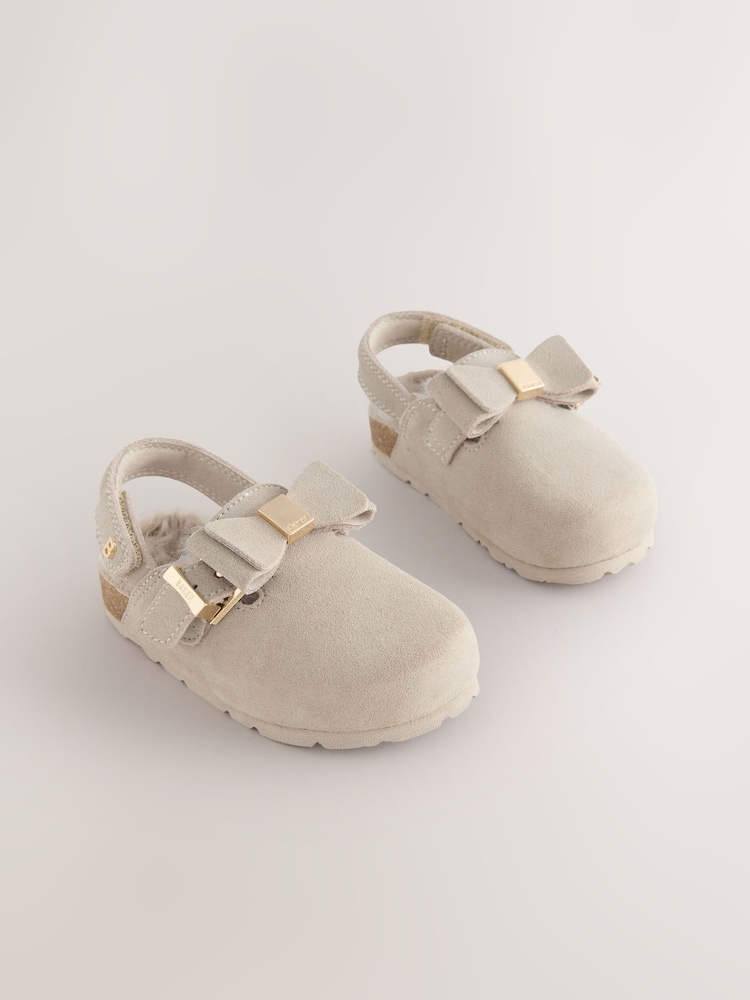 Baker by Ted Baker Girls Sling Back Mule Clog Slippers - Image 1 of 5