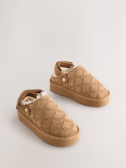 Baker by Ted Baker Girls Sling Back Mule Clog Slippers - Image 1 of 5