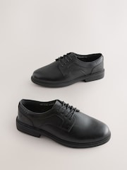 Baker by Ted Baker Boys Back to School Black Shoes - Image 1 of 6