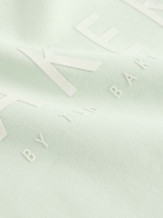 Baker by Ted Baker 2 Piece Satin Bow Sweat Top and Joggers Set - Image 11 of 14
