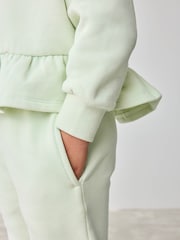 Baker by Ted Baker 2 Piece Satin Bow Sweat Top and Joggers Set - Image 9 of 14