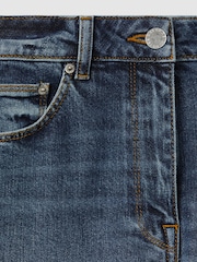 Reiss Mid Blue Selin Mid-Rise Straight-Leg Jeans - Image 7 of 7