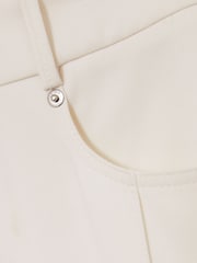 Elfenbein - Reiss Heather Figurbetonte Palazzo-Hose - Bild 6 von 7