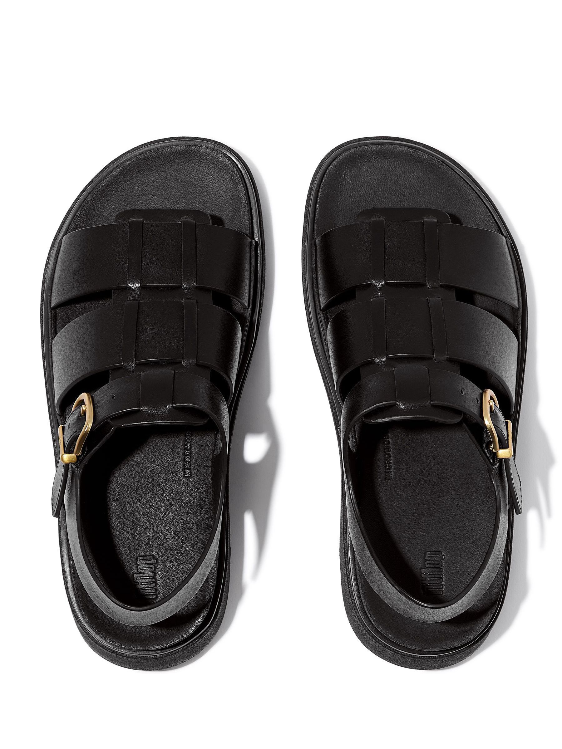 FITFLOP●[ジェン-FF] フィッシャーマンサンダル GEN-FF-LEATHER-FISHERMAN-