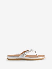 FitFlop Gracie Jewel Deluxe Leather Sandals - Image 1 of 1
