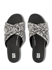 FitFlop Gracie Woven Cross Slides - Image 4 of 5