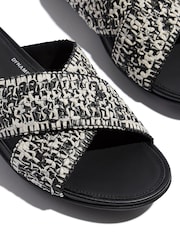 FitFlop Gracie Woven Cross Slides - Image 5 of 5