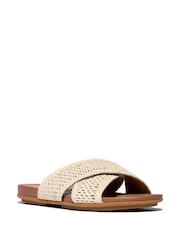 FitFlop Gracie Woven Cross Slides - Image 2 of 4