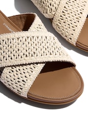 FitFlop Gracie Woven Cross Slides - Image 4 of 4