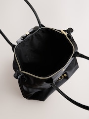 Baker by Ted Baker Girls Back to School Nylon Bow Black Tote Bag - Image 4 of 7