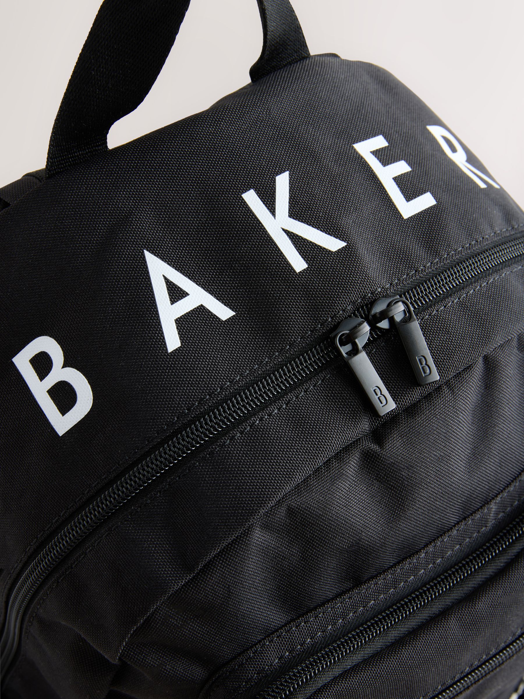 Buy Baker by Ted Baker Boys Back to School Double Pocket Black