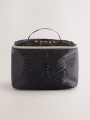 Baker by Ted Baker Girls Back To School Quilted Bow Black Lunch Bag - Image 1 of 6