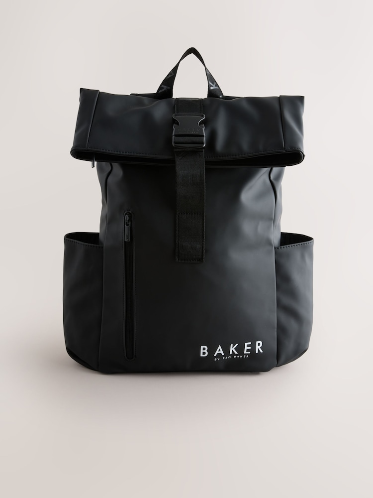 črna - Baker by Ted Baker dečki nahrbtnik z zavihanim robom Back to School - Slika 1 iz 7 črna - Baker by Ted Baker dečki nahrbtnik z zavihanim robom Back to School - Slika 1 iz 7