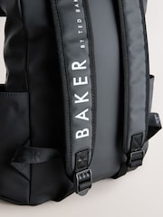Negro - Baker by Ted Baker Boys Back to School Roll Top Backpack - Imagen 7 de 7