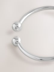 Silver Tone Hinge Bangle - Image 2 of 3