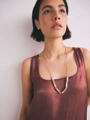 Zlata - Ogrlica iz bambusa - Slika 2 iz 4