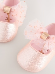 Baker by Ted Baker Baby Girls Padders Shoes With Bow - Image 3 of 5
