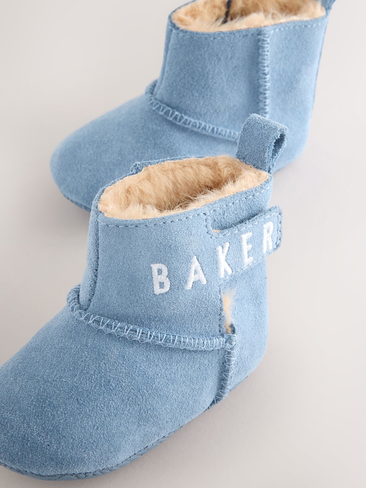 Baker by Ted Baker Baby Boys Slipper Padders Boots - Image 4 of 4