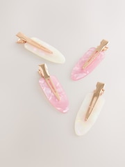 Pink/ White No Crease Hair Clip - Image 2 of 3
