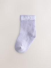 Baker by Ted Baker Girls Socks 5 Pack - Image 2 of 8