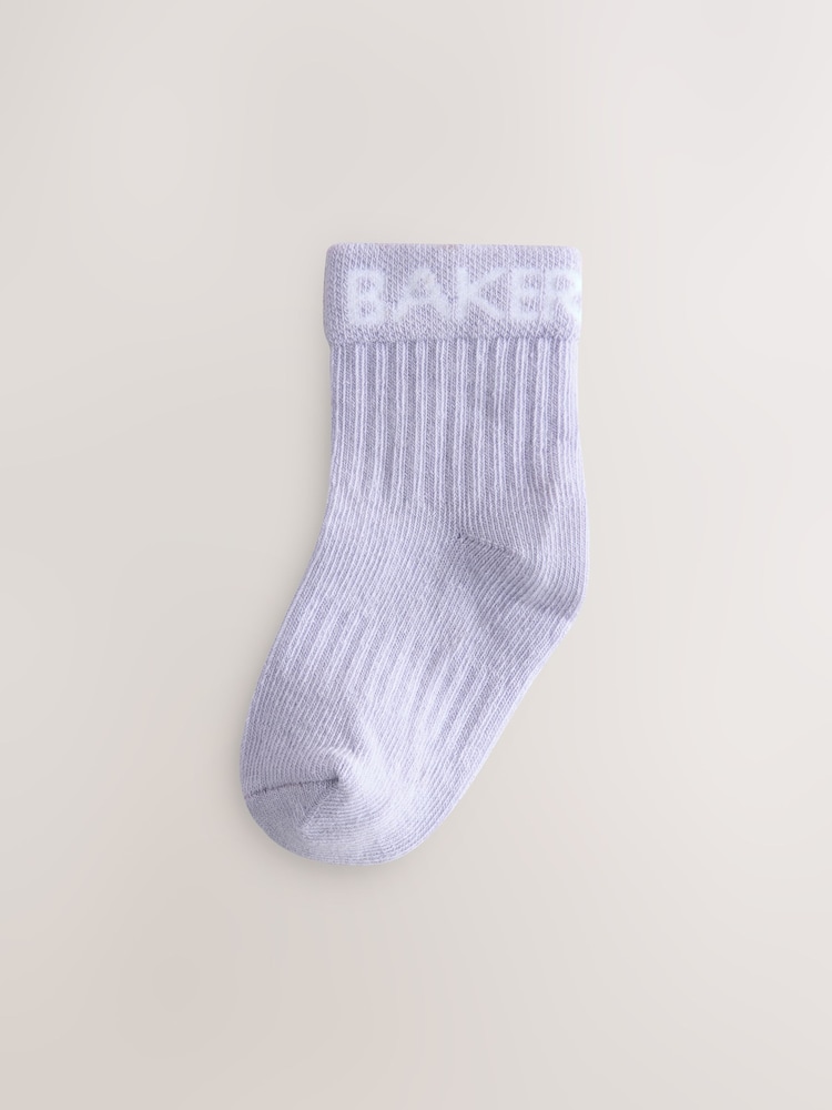 Baker by Ted Baker Girls Socks 5 Pack - Image 2 of 8