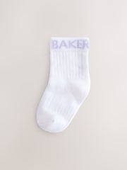 Baker by Ted Baker Girls Socks 5 Pack - Image 3 of 8