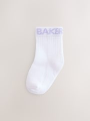 Baker by Ted Baker Girls Socks 5 Pack - Image 5 of 8