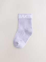 Baker by Ted Baker Girls Socks 5 Pack - Image 6 of 8