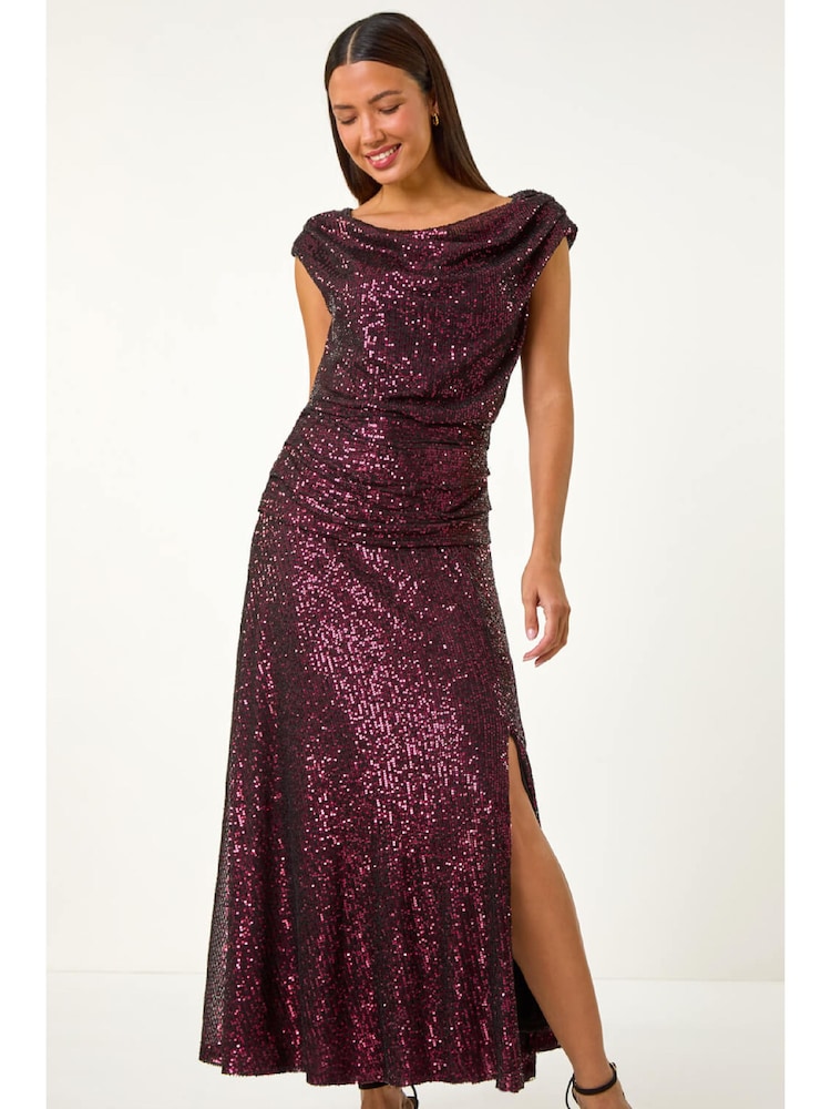 Maxi Dress Roman Purple Dress Purple Roman Originals Long Dresses