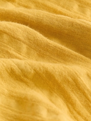Ochre Yellow Daisy Collar Dress (3mths-8yrs) - Image 7 of 8