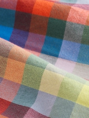 Multi Check Print 100% Cotton Shirt Dress (3mths-8yrs) - Image 7 of 8