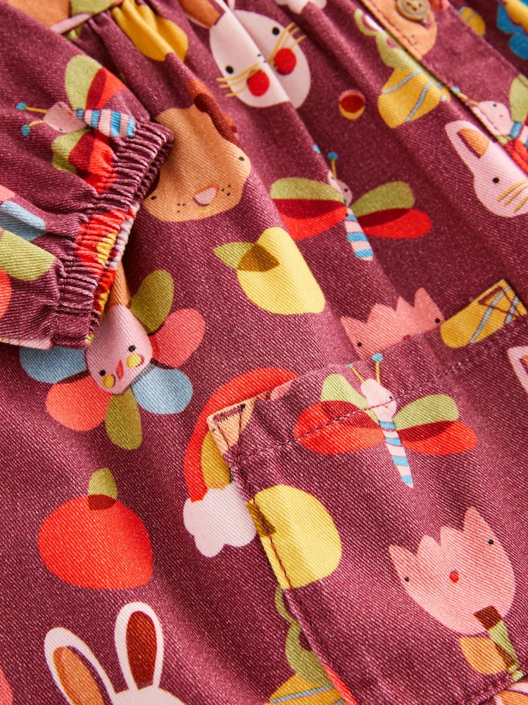 Brown Character Cotton Shirt Dress (3mths-8yrs) - Image 8 of 8