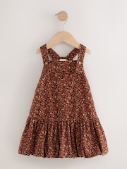 Animal Print Bubble Hem Pinafore Dress (3mths-8yrs) - Image 5 of 8