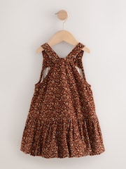Animal Print Bubble Hem Pinafore Dress (3mths-8yrs) - Image 6 of 8