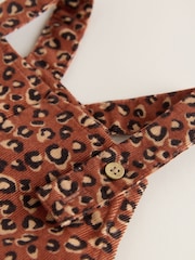 Animal Print Bubble Hem Pinafore Dress (3mths-8yrs) - Image 8 of 8