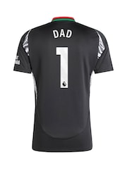 adidas Black Arsenal Away Shirt 2024-25 Dad 1 - Image 3 of 3
