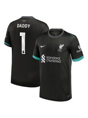 Nike Black Daddy Liverpool Away Stadium Shirt 2024-25 - Image 1 of 3