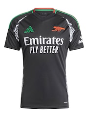 adidas Black Arsenal Away Shirt 2024-25 Daddy 1 - Image 2 of 3