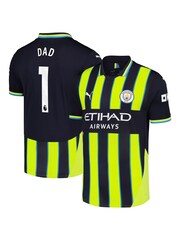 Puma Yellow Manchester City Away Shirt - Image 1 of 3