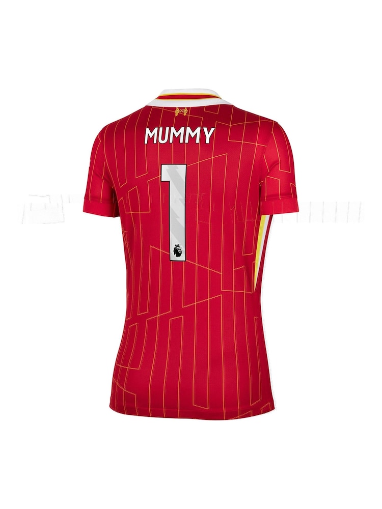 Nike Red Womens Mum Liverpool Home Stadium Shirt 2024-25 - Image 3 of 3