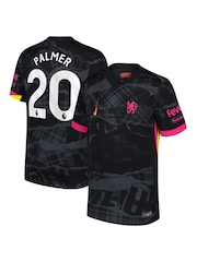 Nike Black Chelsea Third Stadium Shirt 2024-25 Palmer 20 - Image 1 of 3