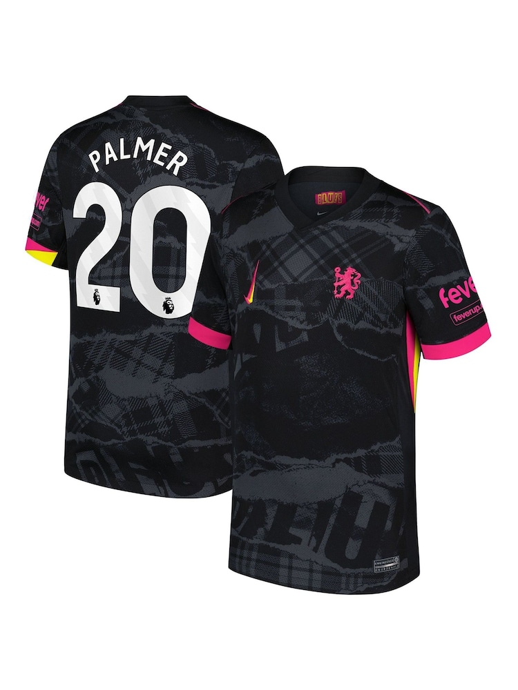 Nike Black Chelsea Third Stadium Shirt 2024-25 Palmer 20 - Image 1 of 3