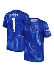 Nike Blue Daddy Chelsea Home Stadium Shirt 2024-25 - Image 1 of 3