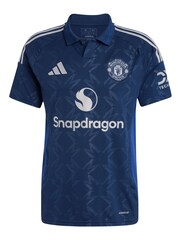 adidas Blue Manchester United Away Shirt 2024-25 Daddy 1 - Image 2 of 3