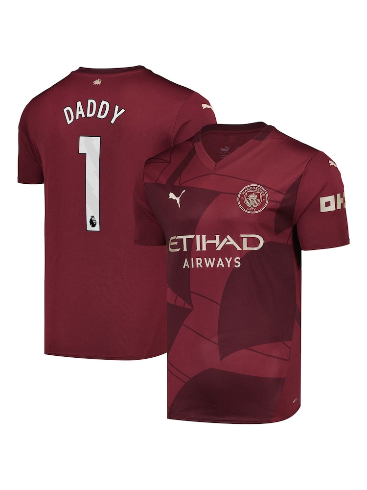 Puma Red Manchester City Third Shirt 2024-25 - Image 1 of 3