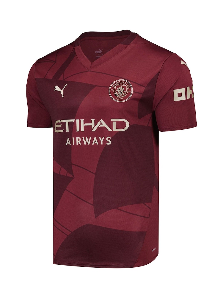 Puma Red Manchester City Third Shirt 2024-25 - Image 2 of 3